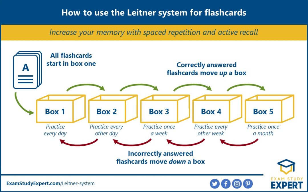 The Leitner System for flashcards: how to elevate your memory and learning