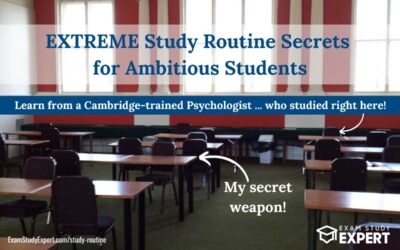 EXTREME Study Routine Secrets For Ambitious Students