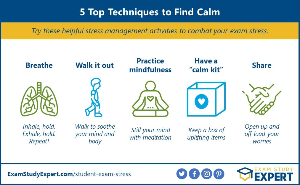 Stress management techniques for students during exams