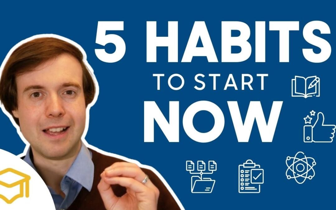Stitches In Time: 5 Small Habits for Academic Success